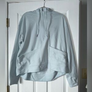 Light blue All In Motion quarter zip fleece